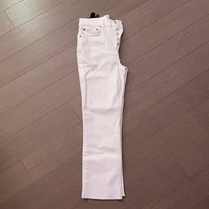 Zara white jeans- never worn